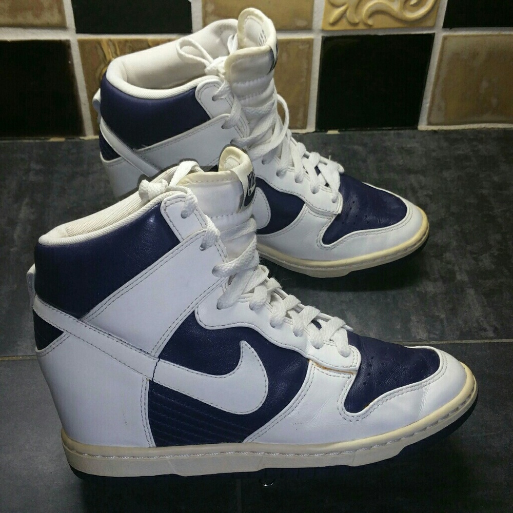 Nike Sky Hi Dunk Wedges Sz 7